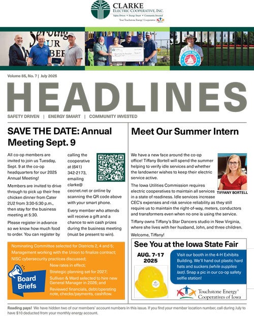 Image link to current newsletter