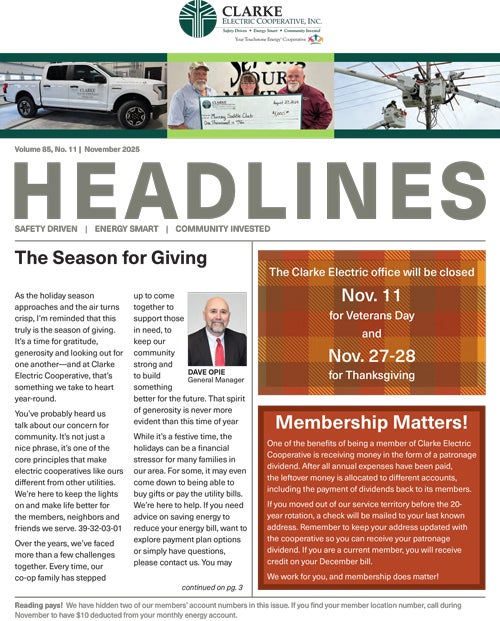 Image link to current newsletter