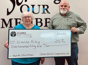 Dianne Riley volunteer